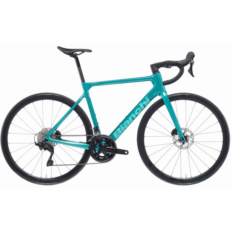 BIANCHI SPRINT ICR SHIMANO 105 DI2 CELESTE METALLIC/CK16 GLOSSY, 55 cm