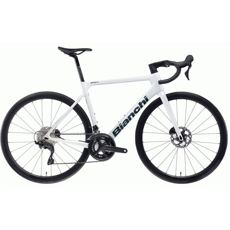 BIANCHI SPRINT ICR SHIMANO 105 DI2 WHITE/COPPER GLOSSY, 55 cm