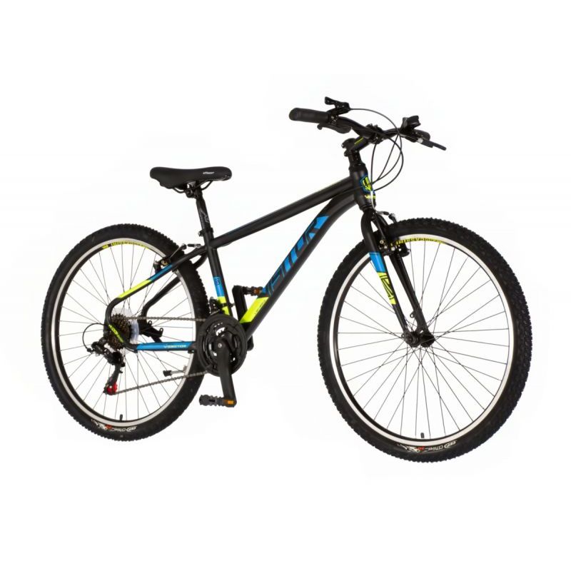 BICIKL VISITOR RADIANCE CRNO ŽUTO PLAVI MEDIUM 158-175 CM