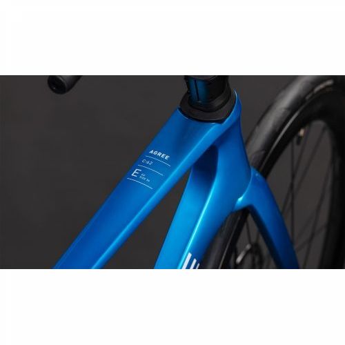 CUBE AGREE C:62 EX TOPASBLUE´N´WHITE 2026, 58 cm Cijena Akcija