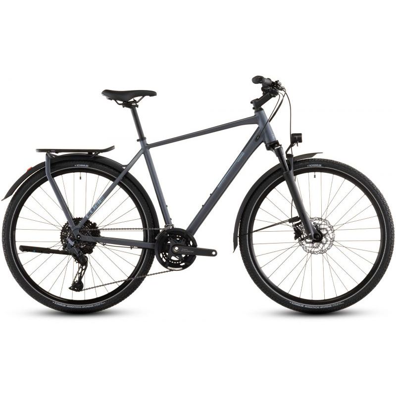 CUBE KATHMANDU EXC METALLICGREY´N´CHROME 2026, 50 cm