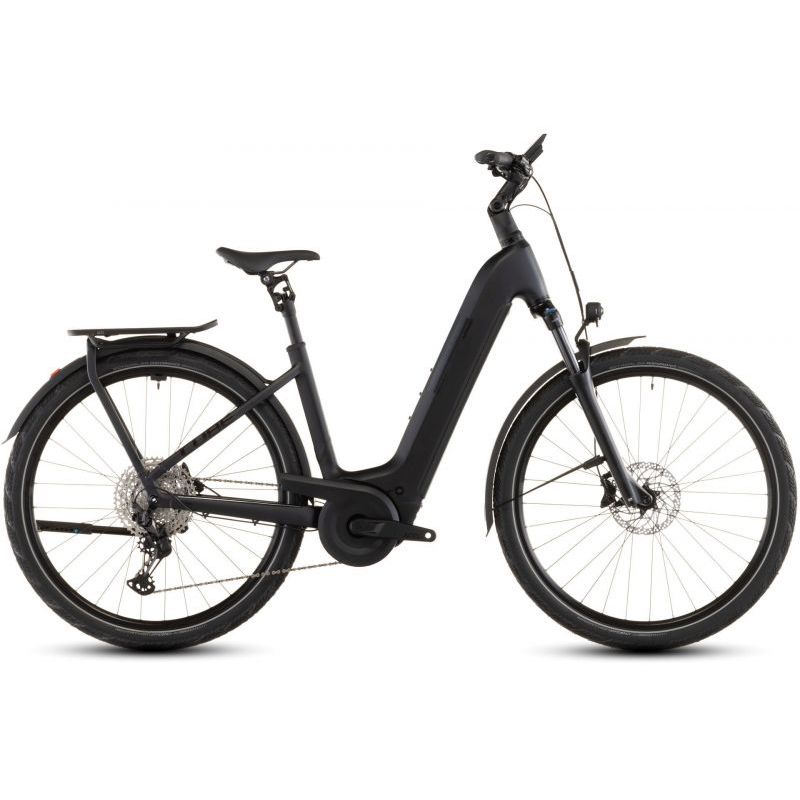 CUBE KATHMANDU HYBRID PRO 800 COAL´N´BLACK 2026 EASY ENTRY, 54 cm