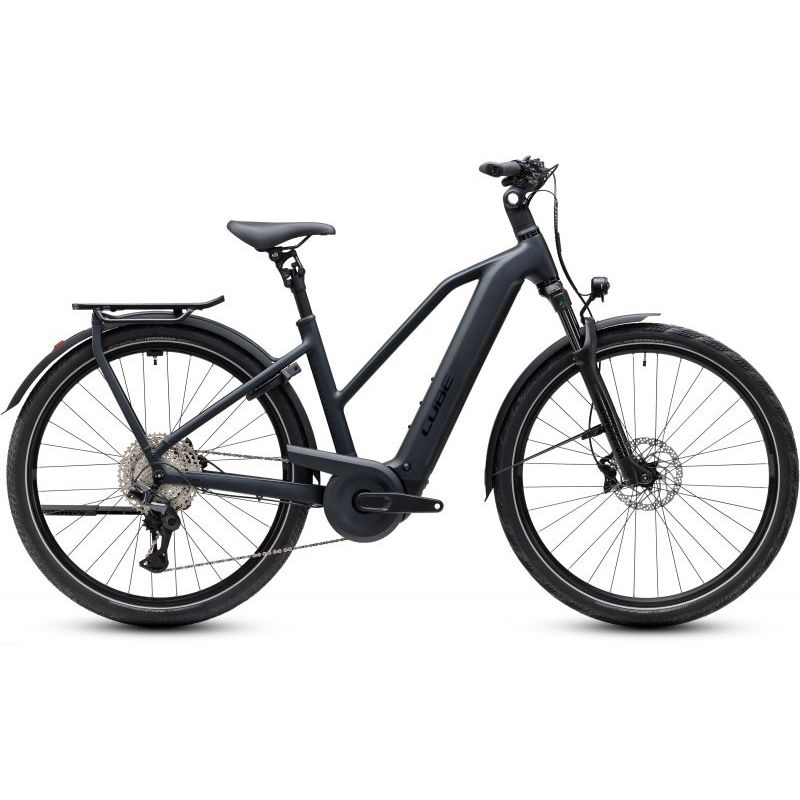 CUBE KATHMANDU HYBRID PRO 800 COAL´N´BLACK 2027 TRAPEZE, 50 cm