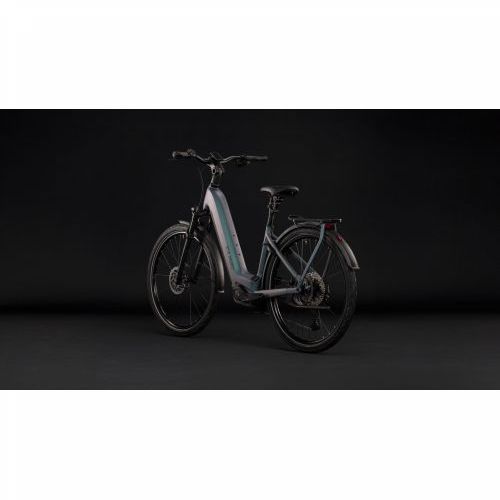 CUBE KATHMANDU HYBRID PRO 800 SMARAGDGREY´N´BLACK 2027 EASY ENTRY, 46 cm Cijena Akcija