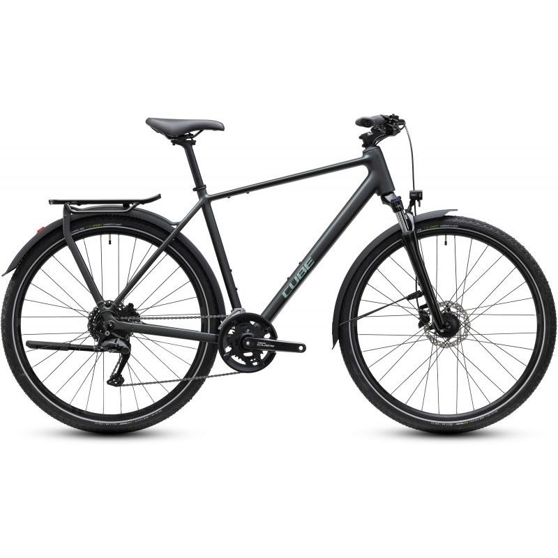 CUBE KATHMANDU ONE BLACKFOREST´N´CHROME 2027, 50 cm