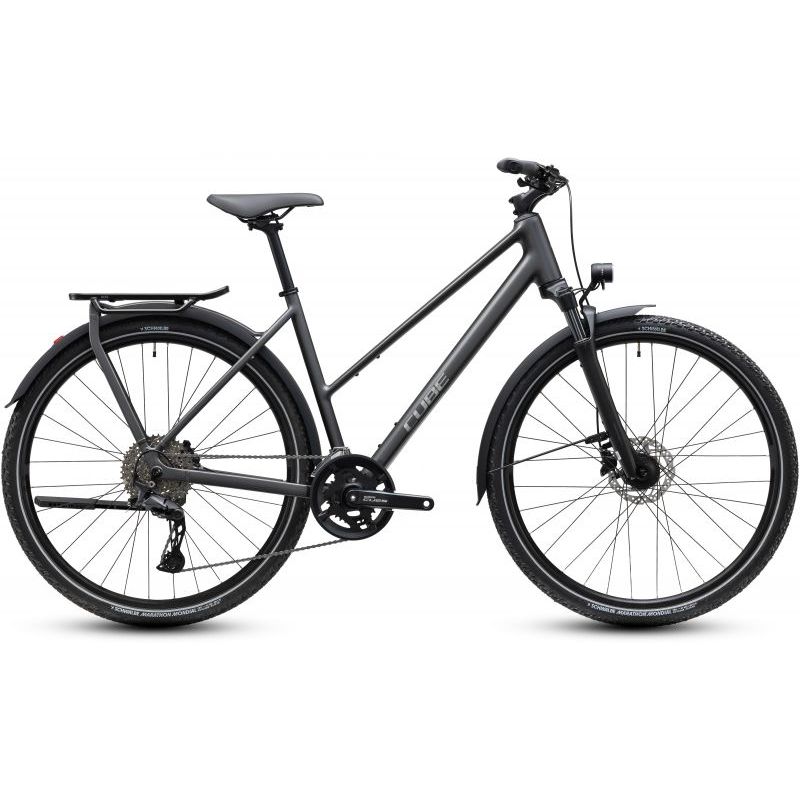 CUBE KATHMANDU PRO SLABGREY´N´CHROME 2027 TRAPEZE, 50 cm