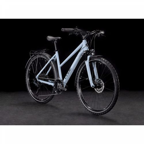 CUBE NATURE EXC ALLROAD PIGEONBLUE´N´BLACK 2026 TRAPEZE, 54 cm Cijena Akcija