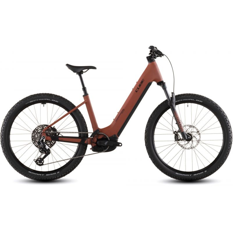 CUBE REACTION HYBRID RACE 800 AMBER´N´BLACK 2026 EASY ENTRY, L