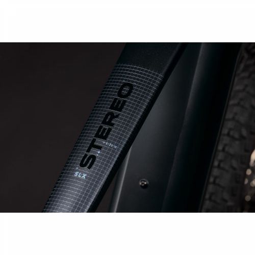 CUBE STEREO HYBRID ONE22 SLX 800 SILVERDUST´N´CHROME 2027, XL Cijena Akcija
