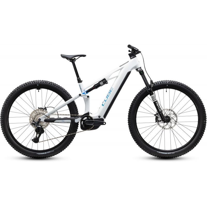 CUBE STEREO HYBRID ONE44 HPC PRO 800 METALLICWHITE´N´BLUE 2027, XL