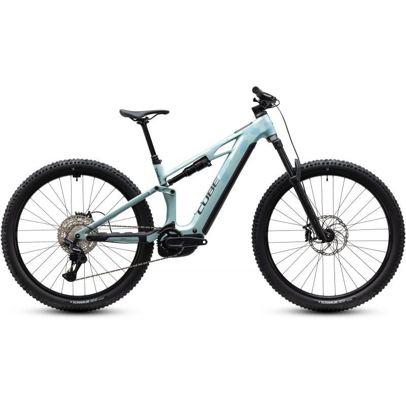 CUBE STEREO HYBRID ONE44 HPC PRO 800 PEARLAQUA´N´BLACK 2027, XL