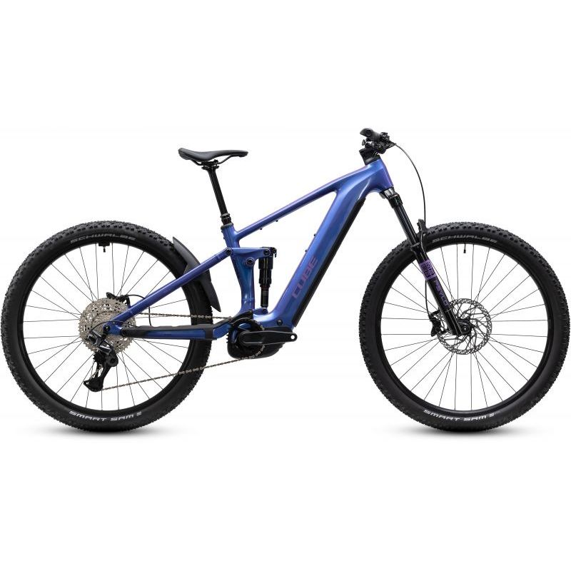 CUBE STEREO HYBRID ONE44 PRO 800 BLUEIRIS´N´PURPLE 2027, S