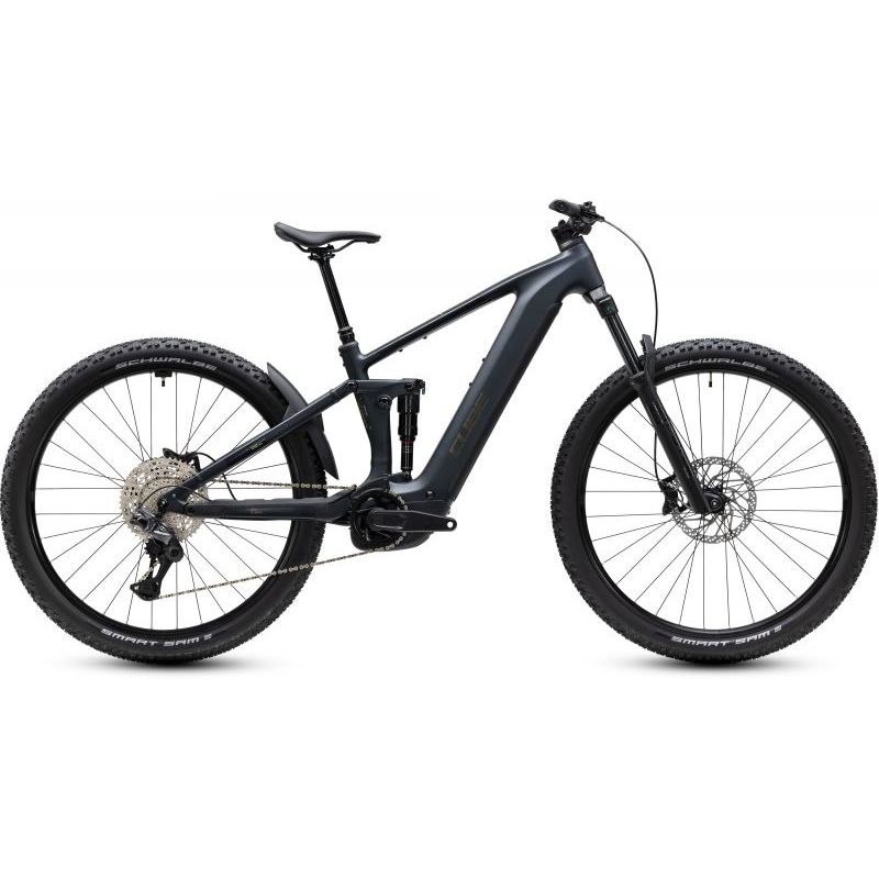 CUBE STEREO HYBRID ONE44 PRO 800 COAL´N´BLACK 2027, L