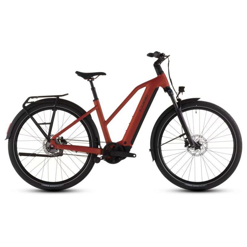 CUBE TOURING HYBRID COMFORT SLX 800 CHILLI´N´CHROME 2026 TRAPEZE, 54 cm