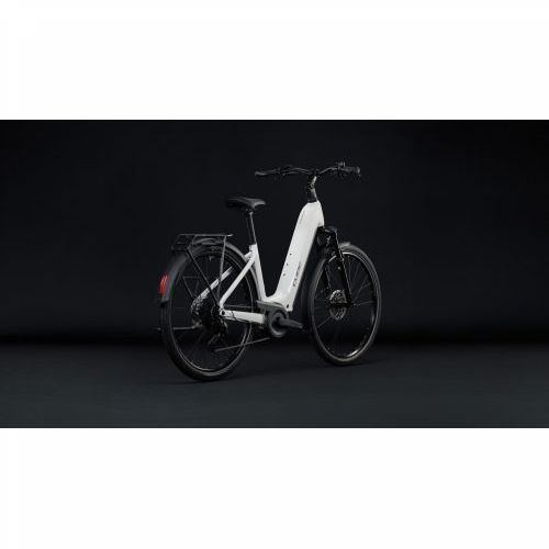 CUBE TOURING HYBRID ONE 600 METALLICWHITE´N´CHROME 2027 EASY ENTRY, 58 cm Cijena Akcija