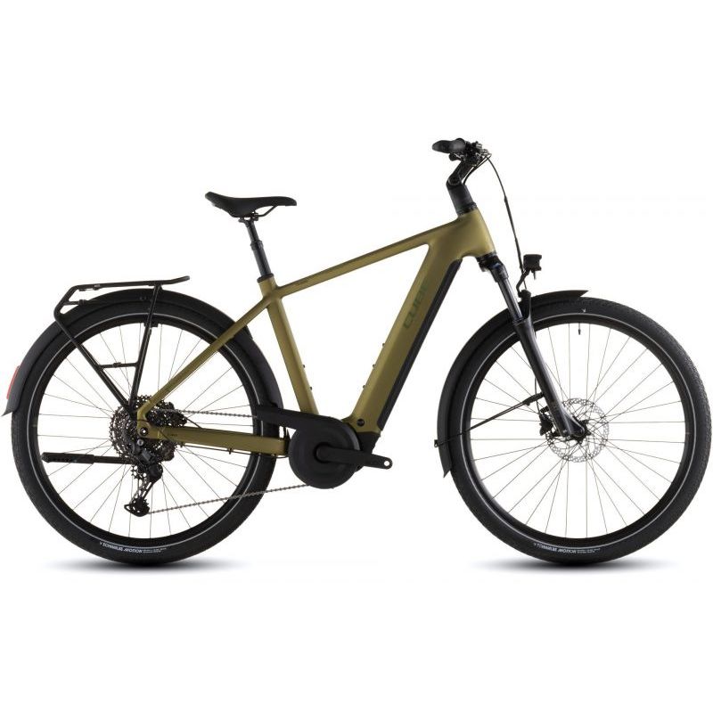 CUBE TOURING HYBRID PRO 800 GOLDENLIME´N´BLACK 2026, 54 cm