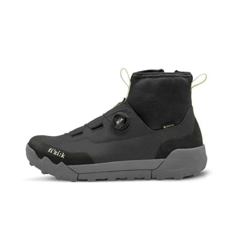 FIZIK SHOES TERRA NANUQ 2 GTX FLAT BLACK - GREY (TEF2AGR2V1070) 43