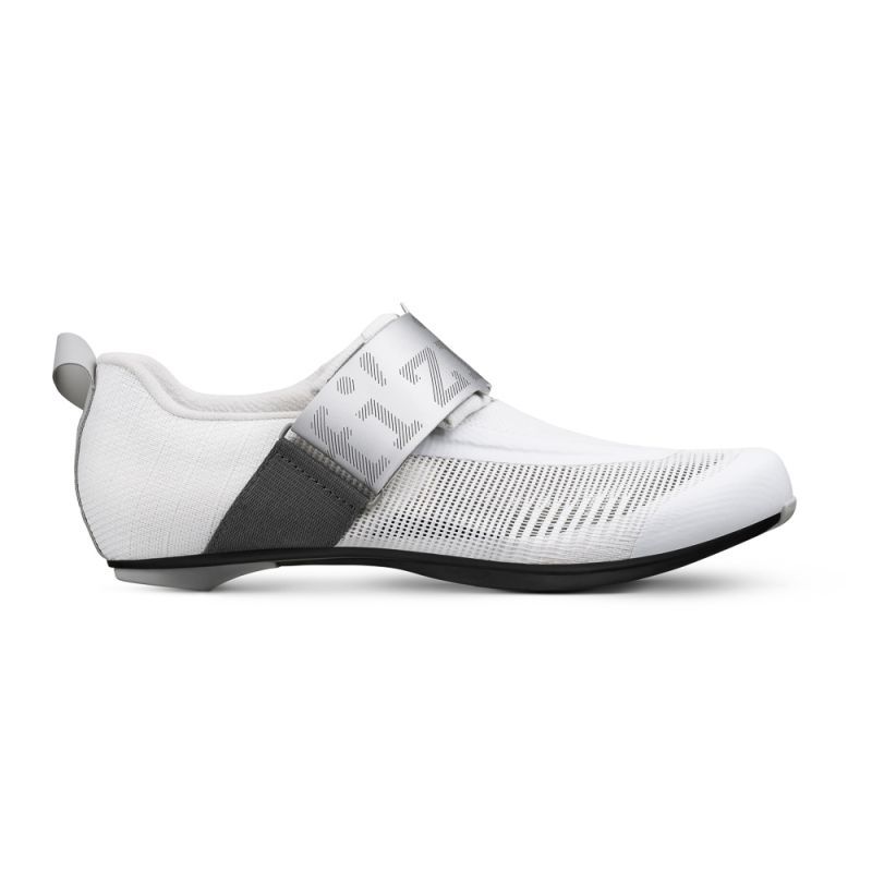 FIZIK SHOES TRANSIRO HYDRA AEROWEAVE CARBON WHITE - SILVER (TRR2PAR1K2080) 42,5