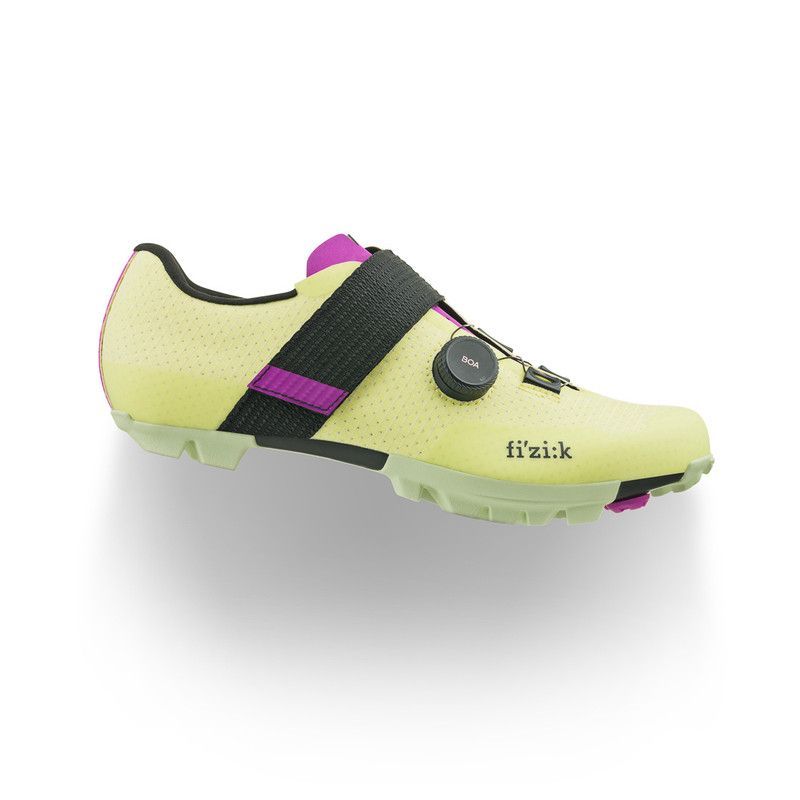 FIZIK SHOES VENTO FEROX CARBON LIME - PURPLE (VEX1WMR1C5C35) 37