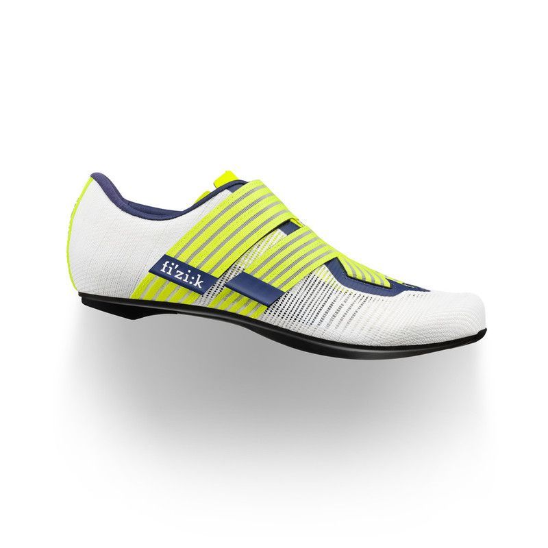 FIZIK SHOES VENTO POWERSTRAP AEROWEAVE MOVI YELLOW - WHITE (VER2PAR2CMO48)