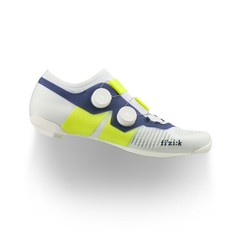 FIZIK SHOES VENTO VEGA CARBON WHITE - YELLOW FLUO (VER1DMR1C2090)