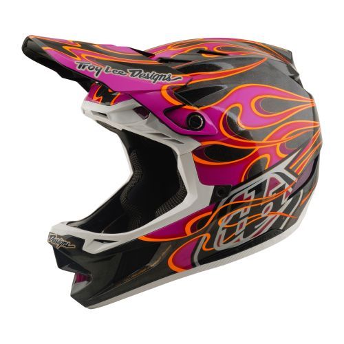 TLD HELMET D4 CARBON MIPS TORCHED CARBON / MAGENTA (13921201) L Cijena Akcija