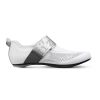 FIZIK SHOES TRANSIRO HYDRA AEROWEAVE CARBON WHITE - SILVER (TRR2PAR1K2080)